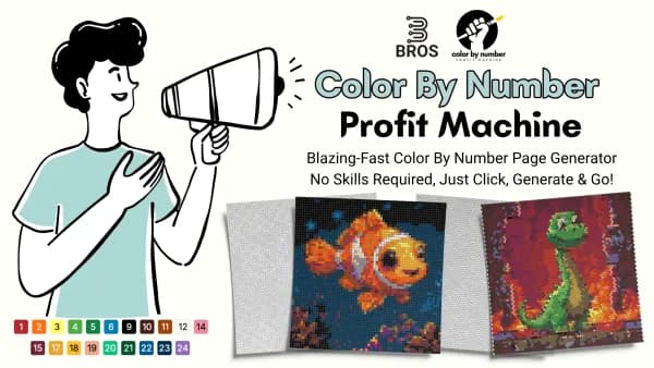 Beyond Paint-by-Numbers: My No-Nonsense Take on Color By Number Profit Machine Cover