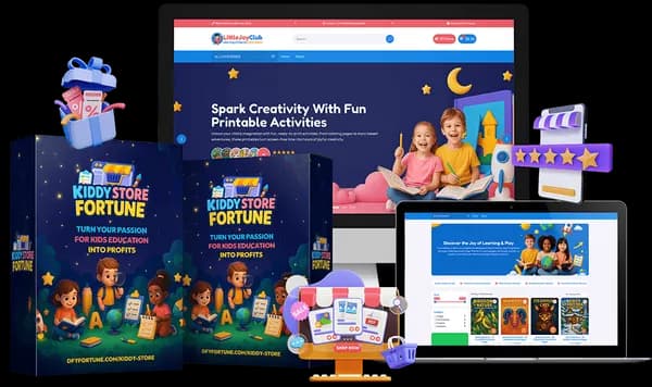 Confessions of a Reluctant Printables Mogul: My Offbeat Experience with Kiddy Store Fortune (2025 Review) Cover