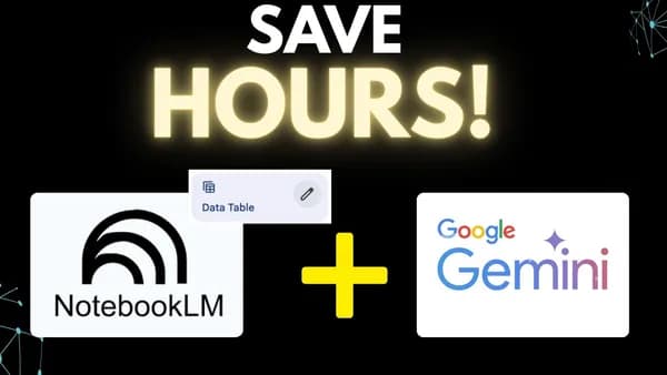 How NotebookLM's Data Tables Change Research Workflows Cover