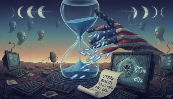 Why Google Searches per U.S. User Fell Nearly 20% Cover