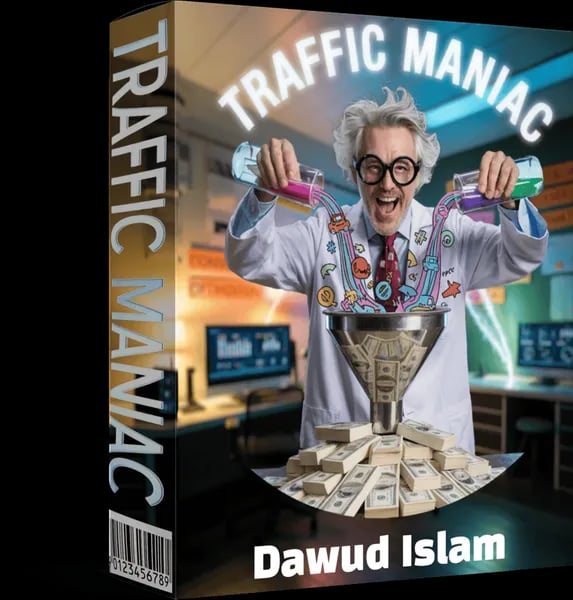 Behind the Wheel of Traffic Maniac: My Non-Techie Journey to Daily Buyer Traffic Cover