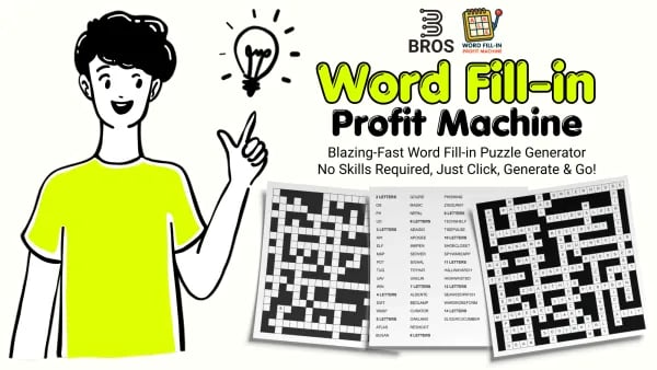 Inside the Word Fill-in Profit Machine: My Honest (and Unfiltered) Take on an Automated Puzzle Book Revolution Cover