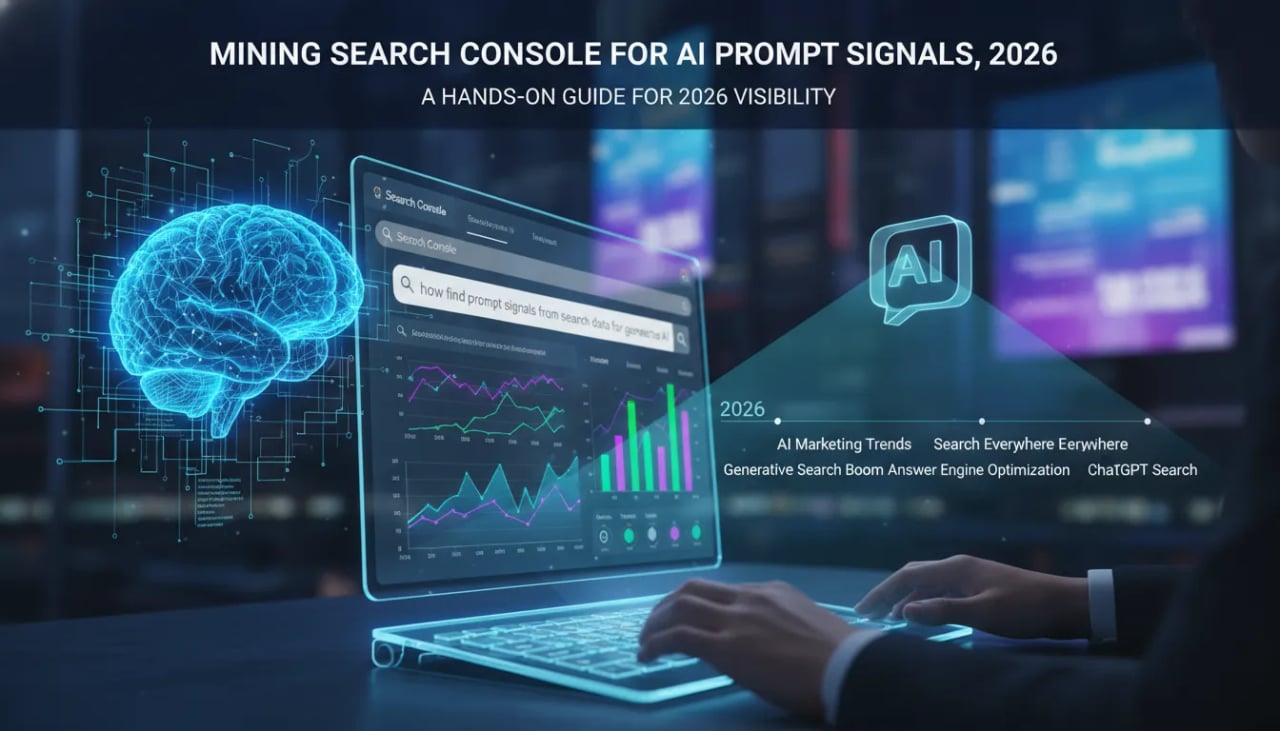 Mining Search Console for AI Prompt Signals, 2026 Cover